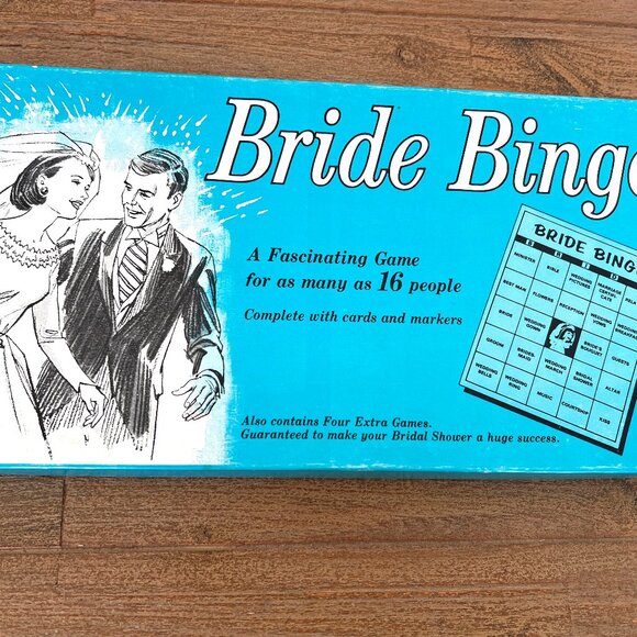 Bride Bingo Game - Vintage - Picture 2 of 6